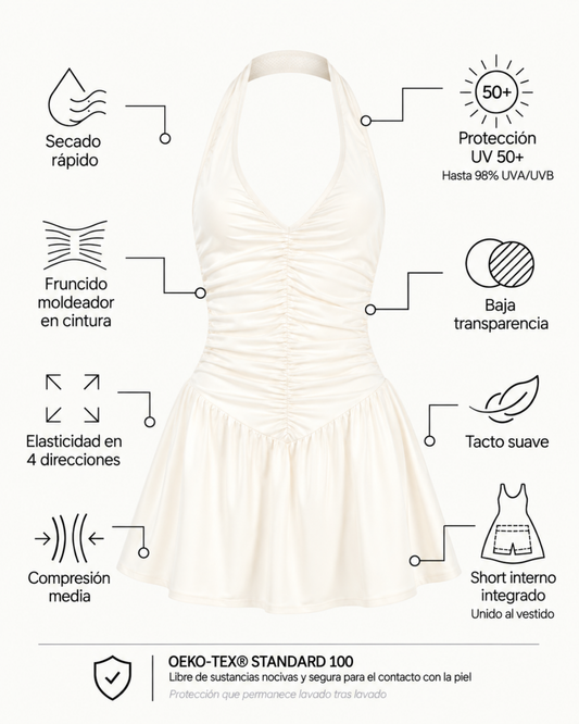 Chantelle Dress - Cream