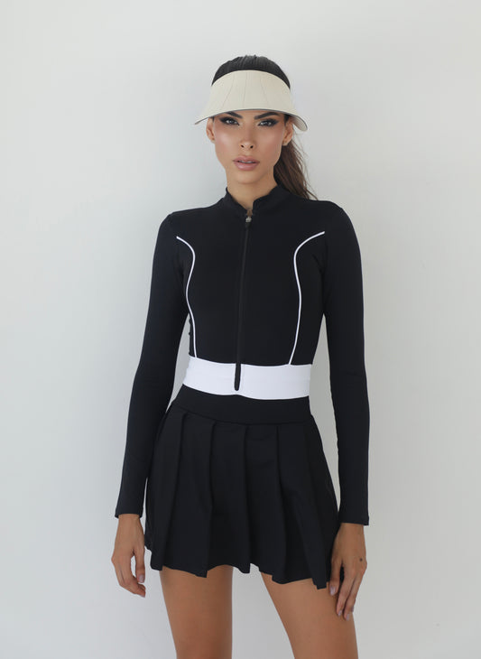 Ondina Long Sleeve Dress Black