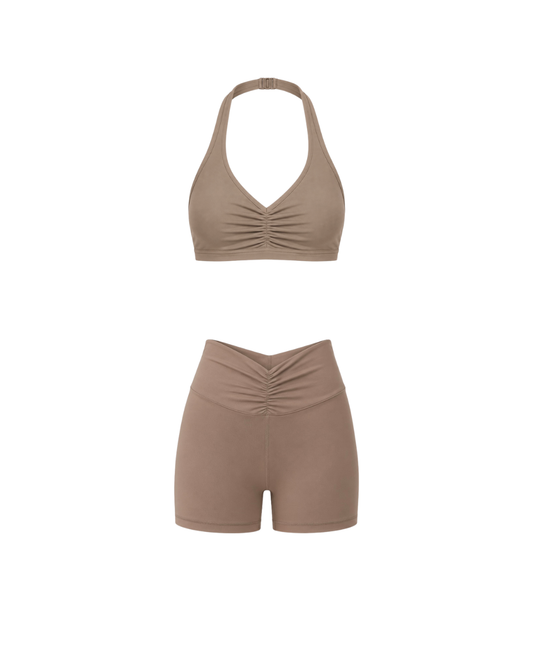 Melted Short Set - Hazelnut