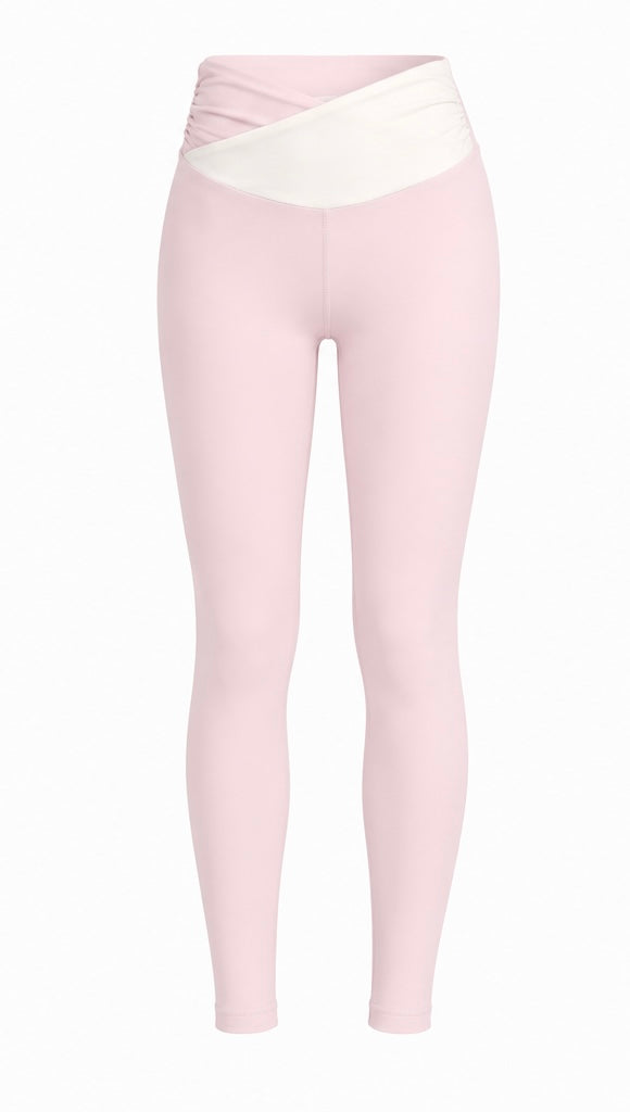 Swirl Legging Set - Blush/Cream