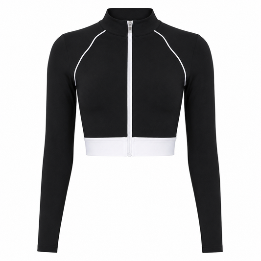 Reverie Long Sleeve Top - Black