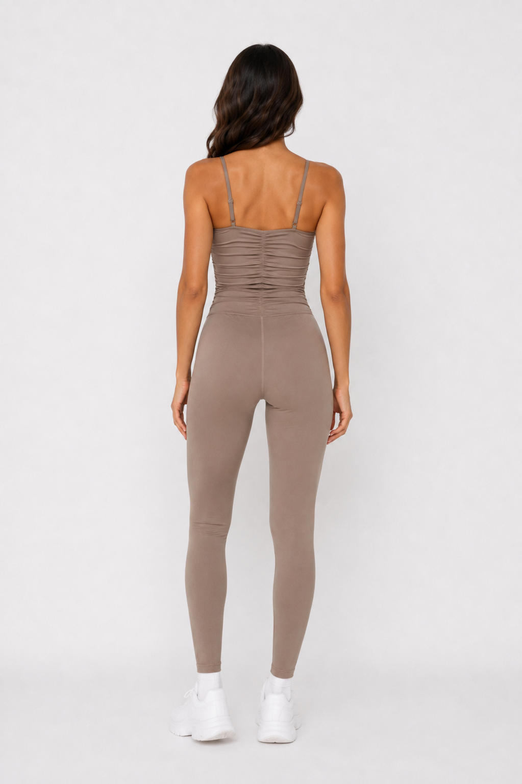 Chantilly Unitard - Hazelnut