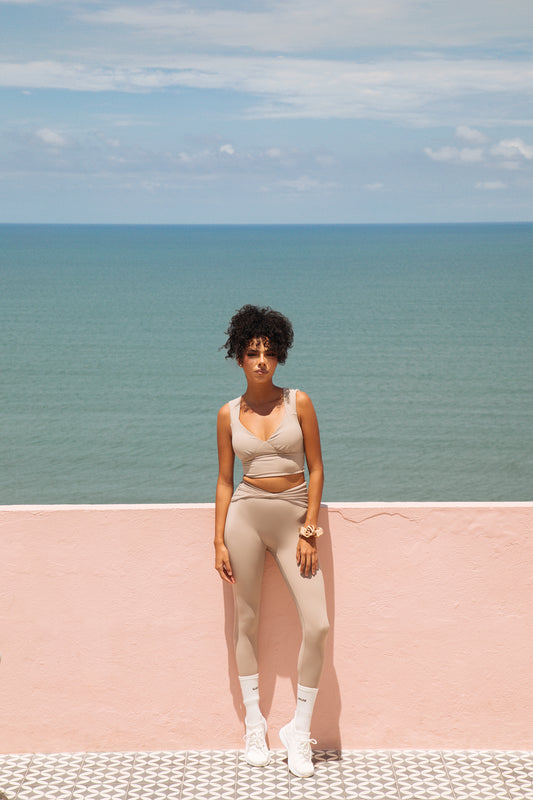 Ethereal Legging Taupe Neutral