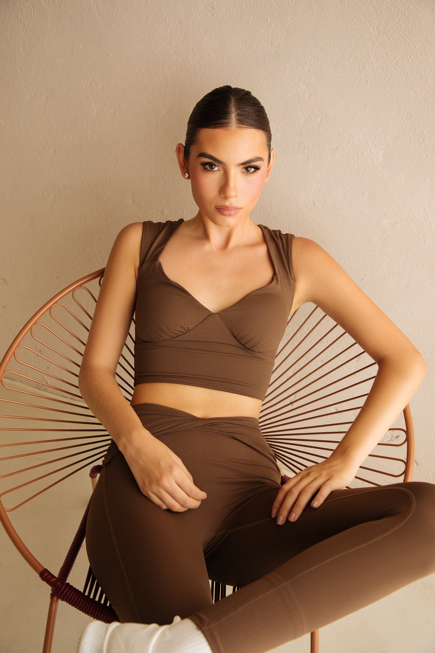 Ethereal Legging Coffee Brown