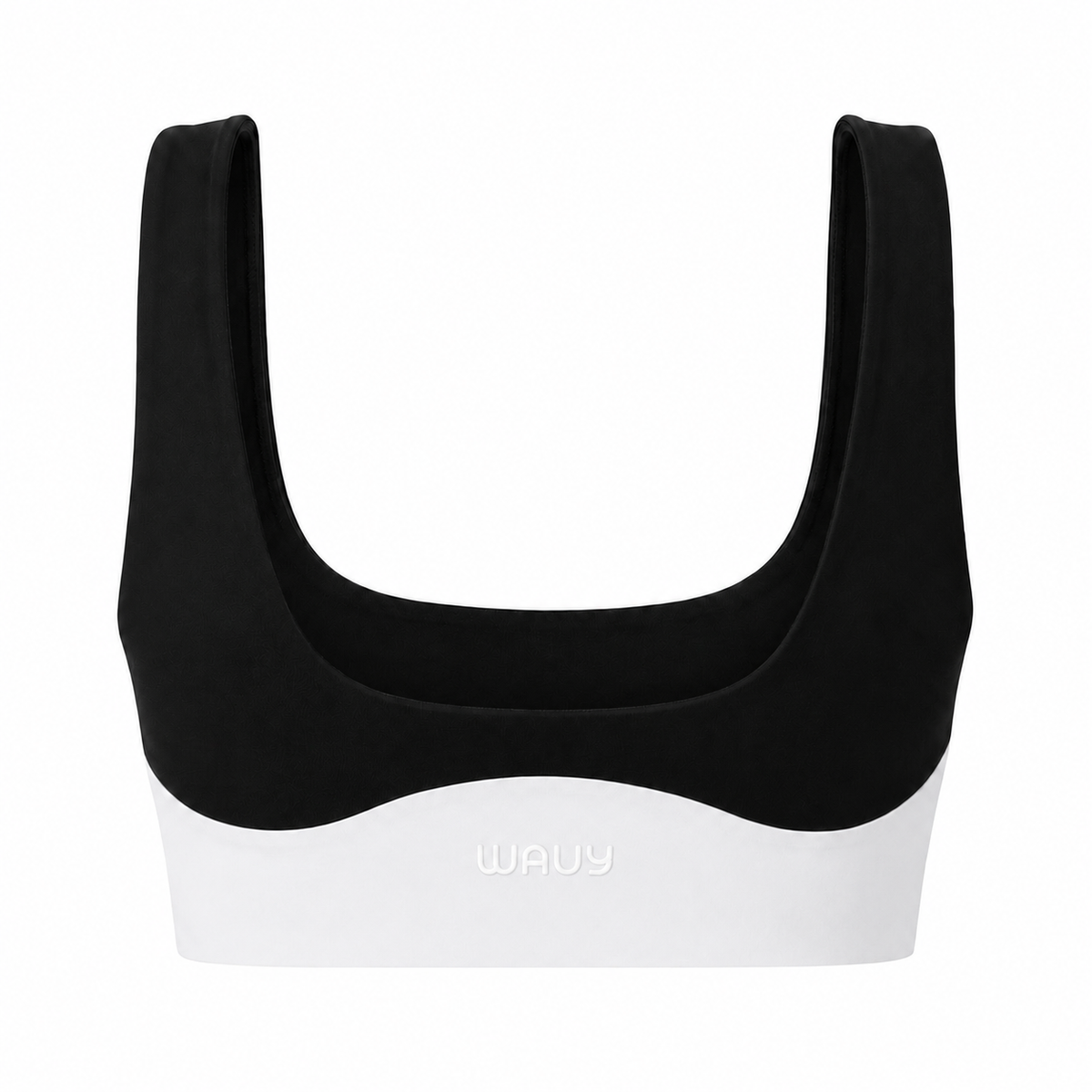 Wave Line Top - Black