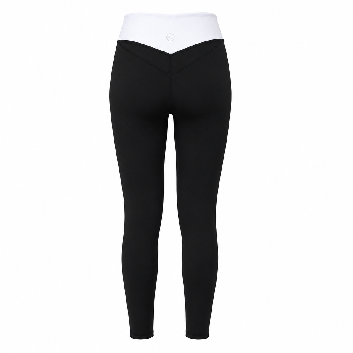 Wave Line Leggings - Black