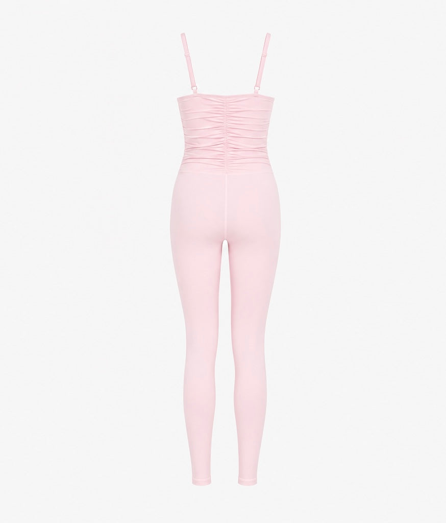 Chantilly Unitard - Blush