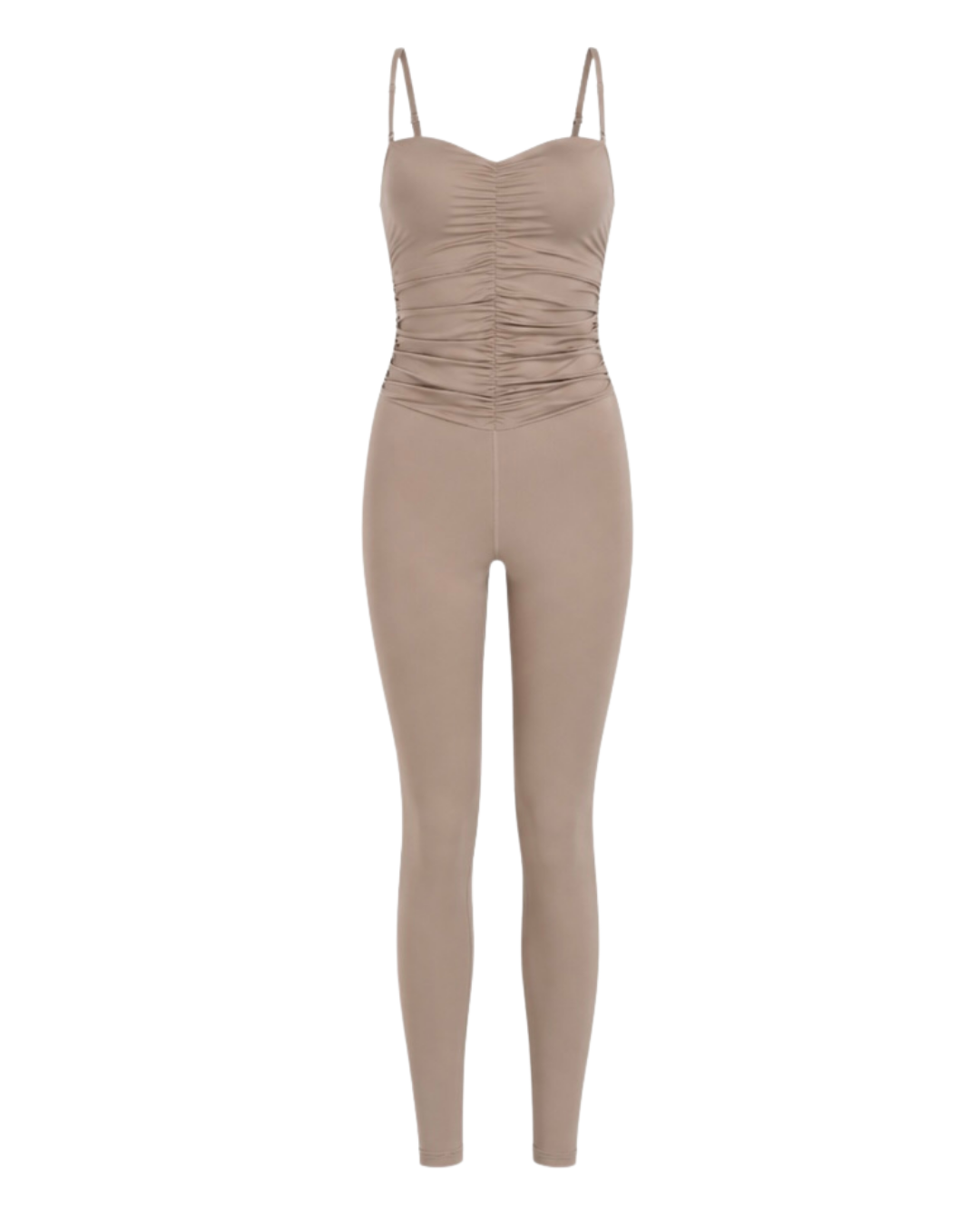 Chantilly Unitard - Hazelnut