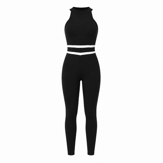 Fluid Horizon Unitard - Black