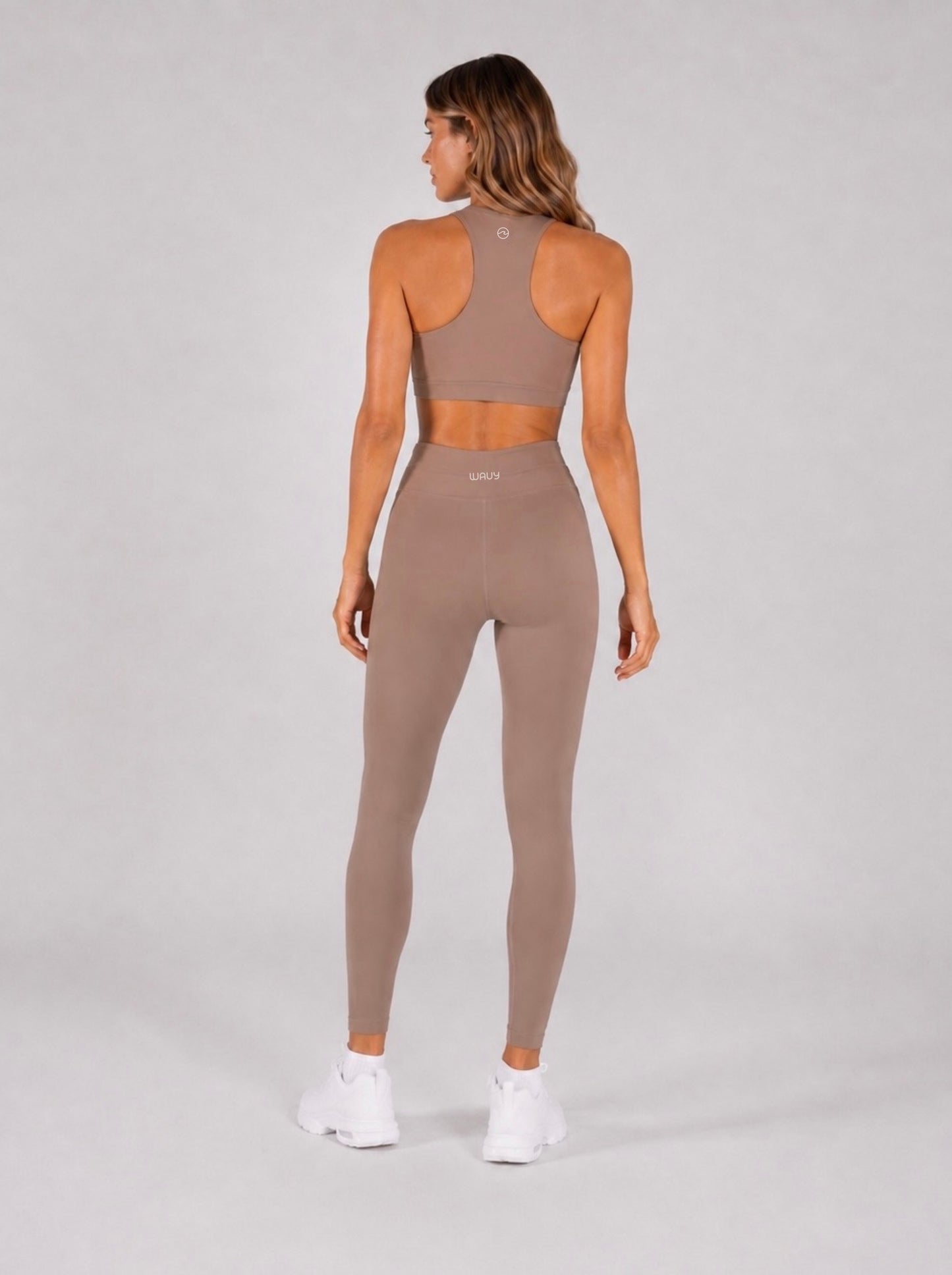 Swirl Legging - Hazelnut/Blush