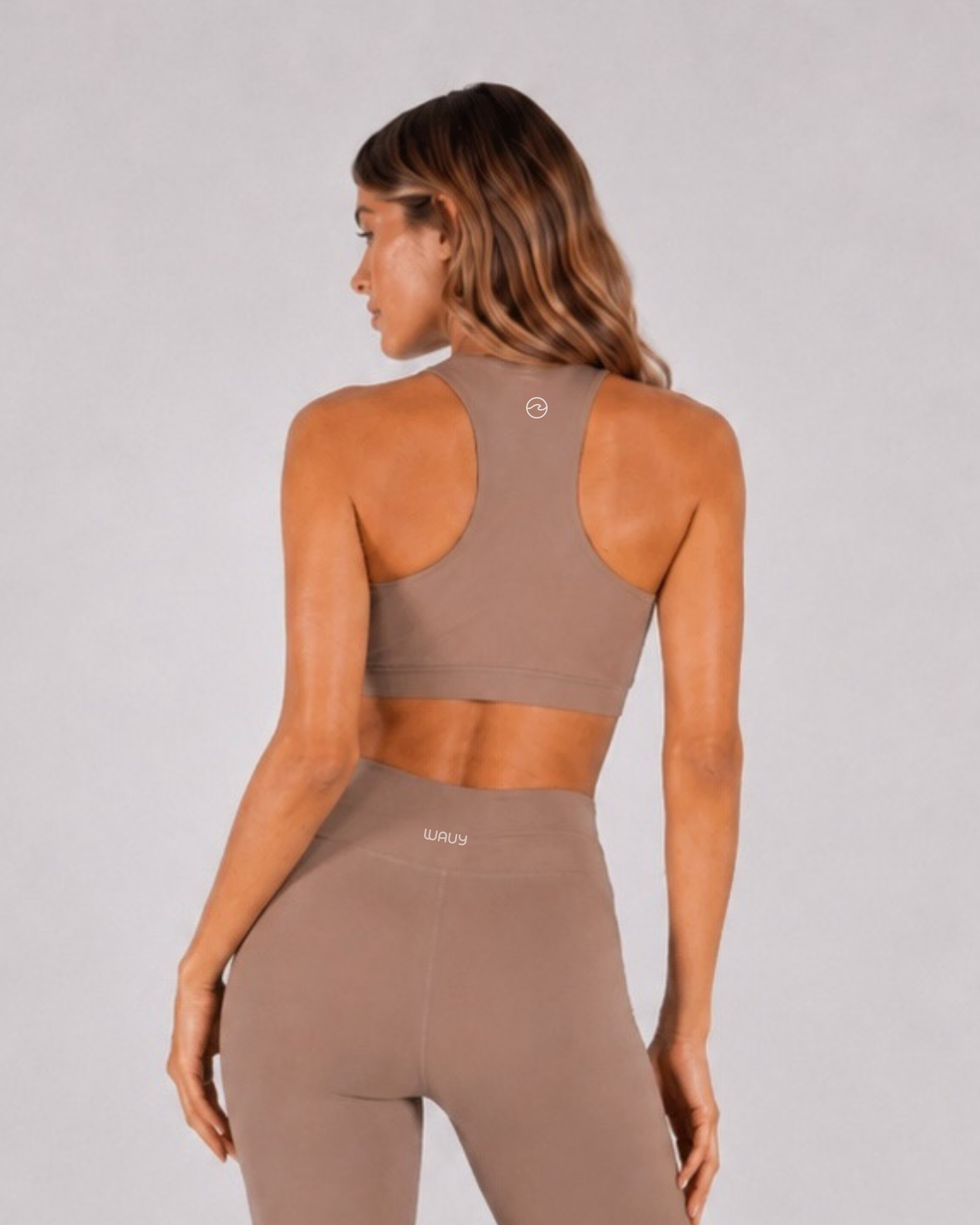 Swirl Legging - Hazelnut/Blush