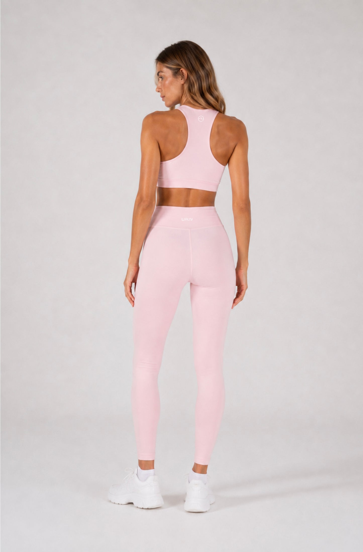 Swirl Legging Set - Blush/Cream