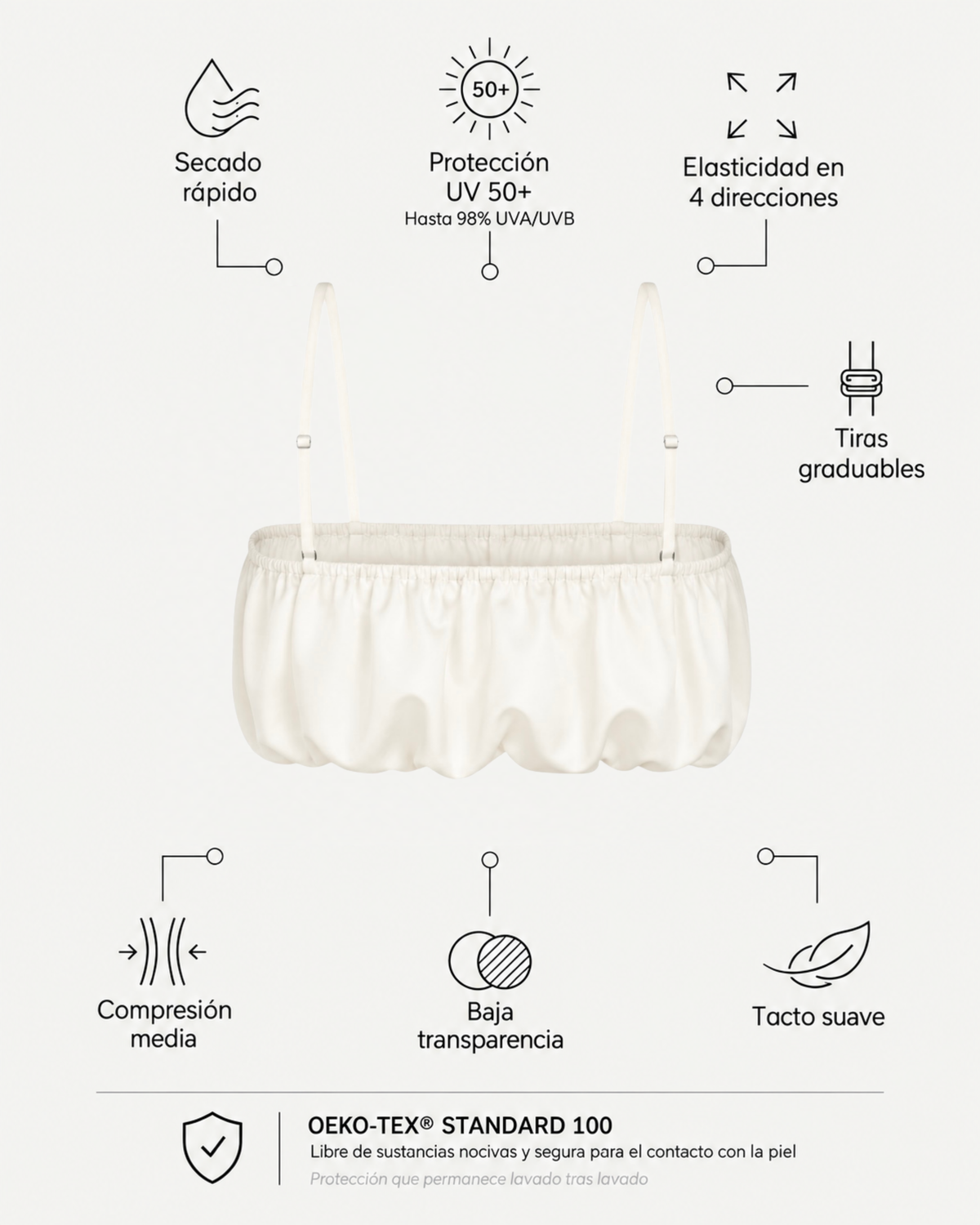 Marshmallow Skirt Set - Cream