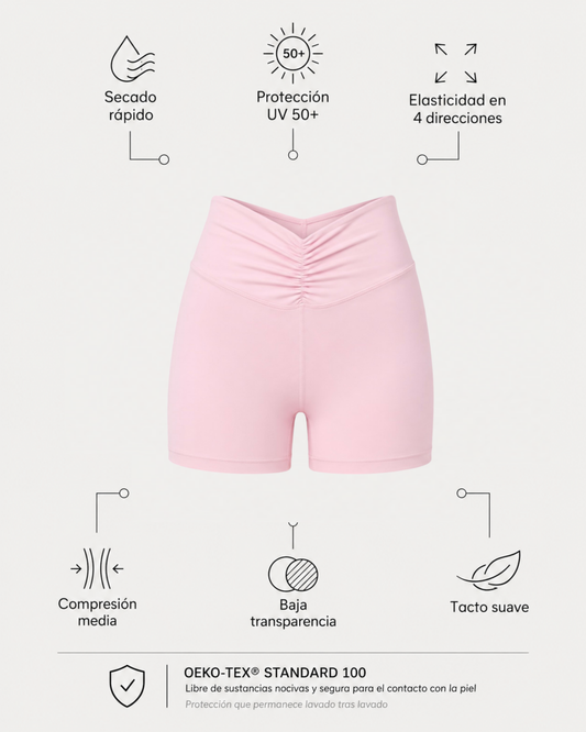 Melted Short - Blush