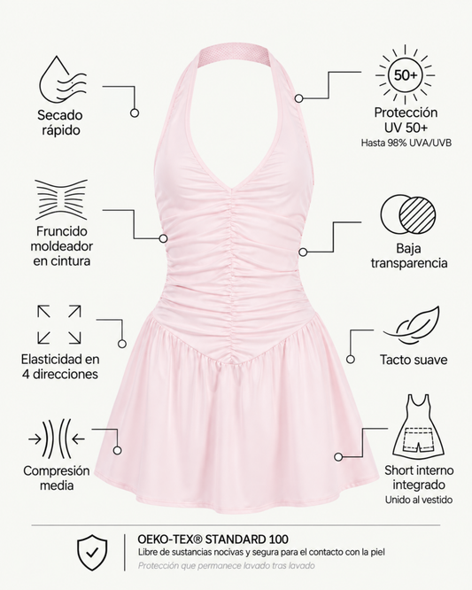 Chantelle Dress - Blush
