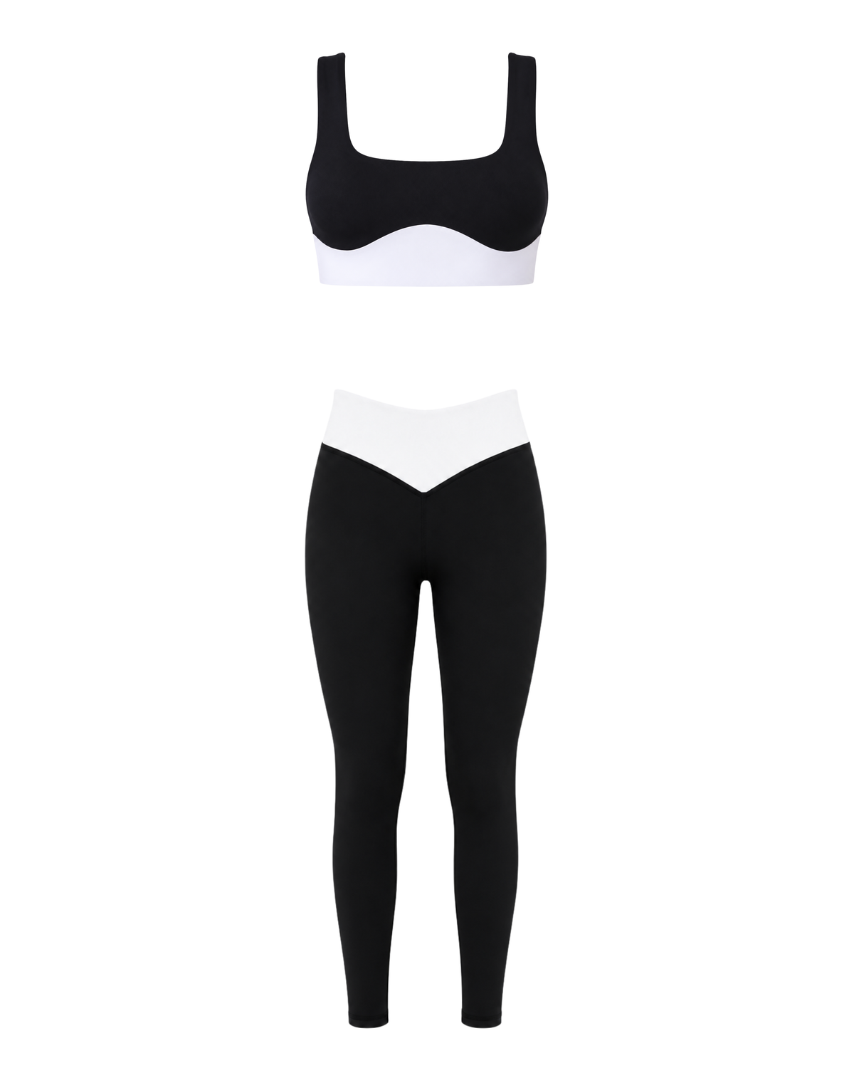 Wave Line Set - Black & White