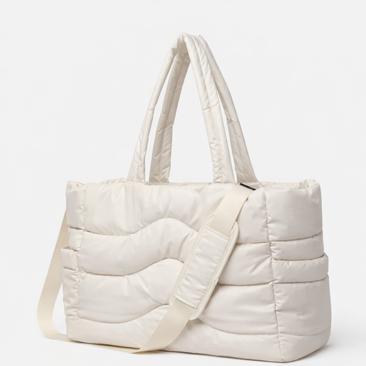 Puff Wavy Bag Pearl