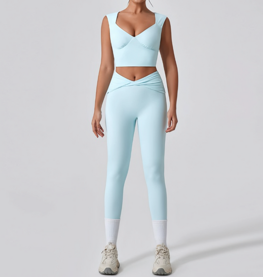 Ethereal Legging Mint Blue