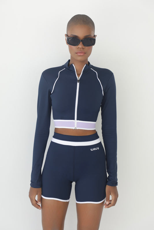 Reverie Set Navy Blue and Lilac