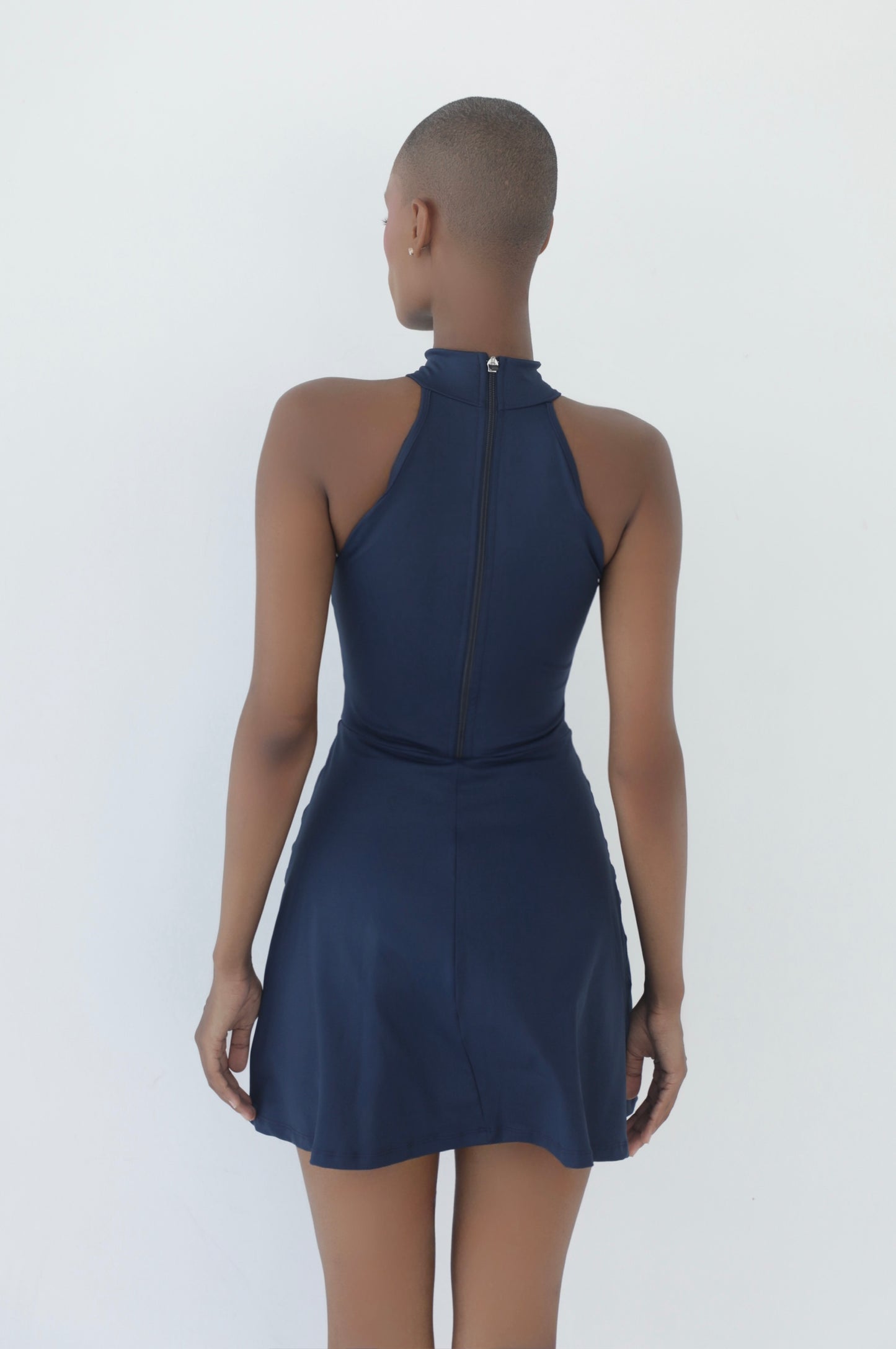 Delmare Dress Navy Blue