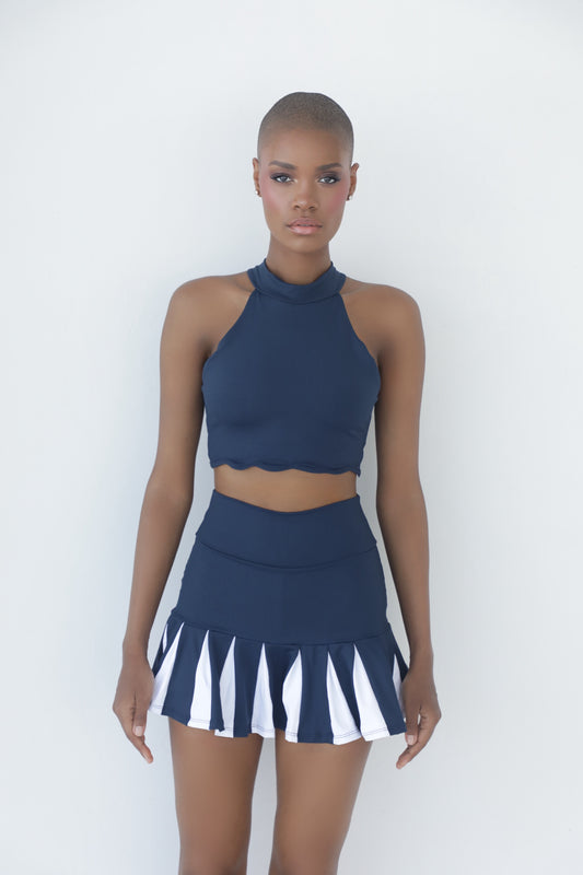 Nerina Top Navy Blue