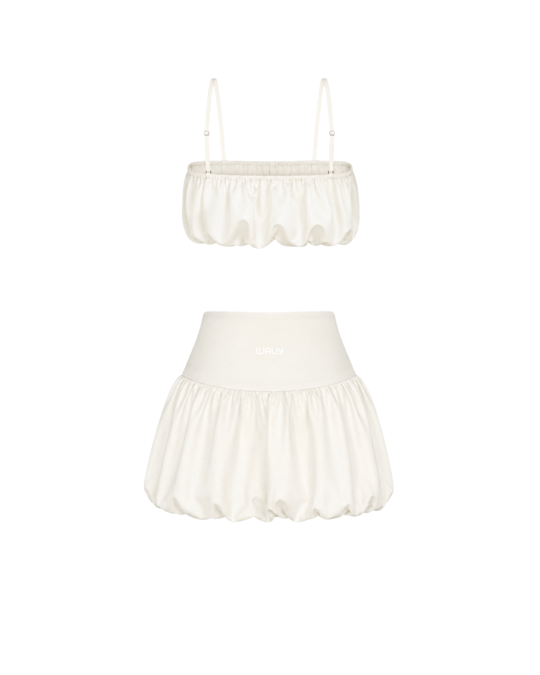 Marshmallow Skirt Set - Cream