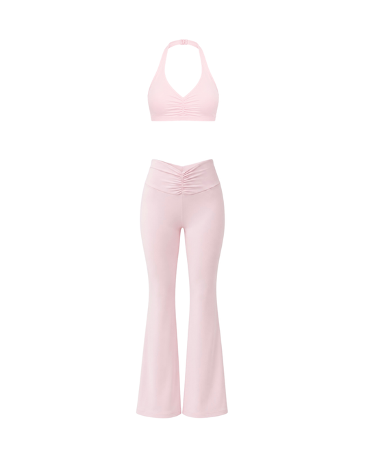 Melted Pant Set - Blush