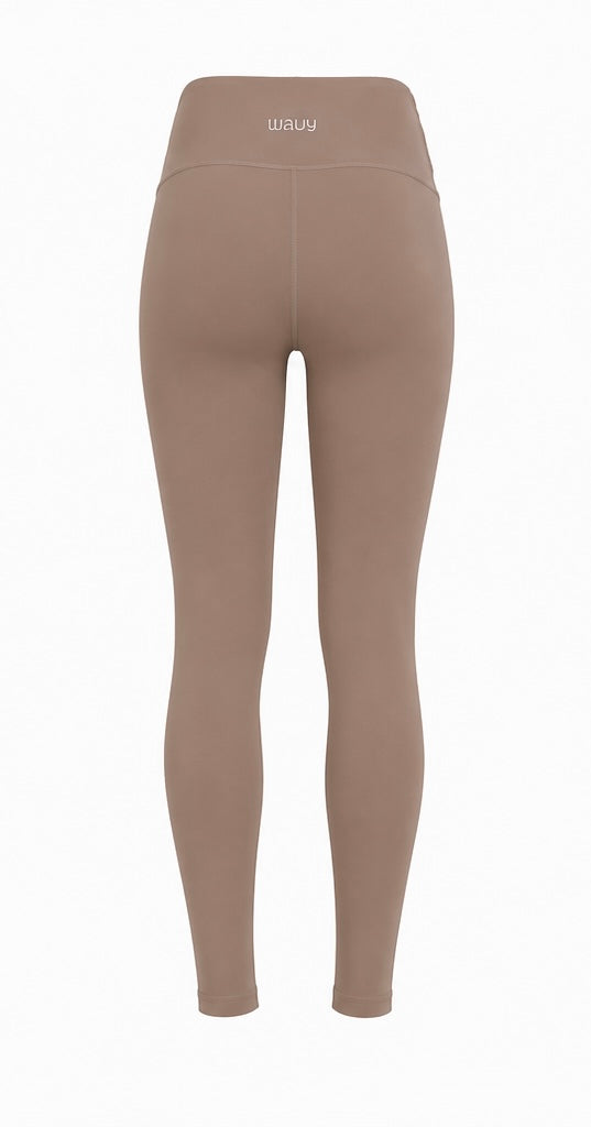 Swirl Legging Set - Hazelnut/Cream