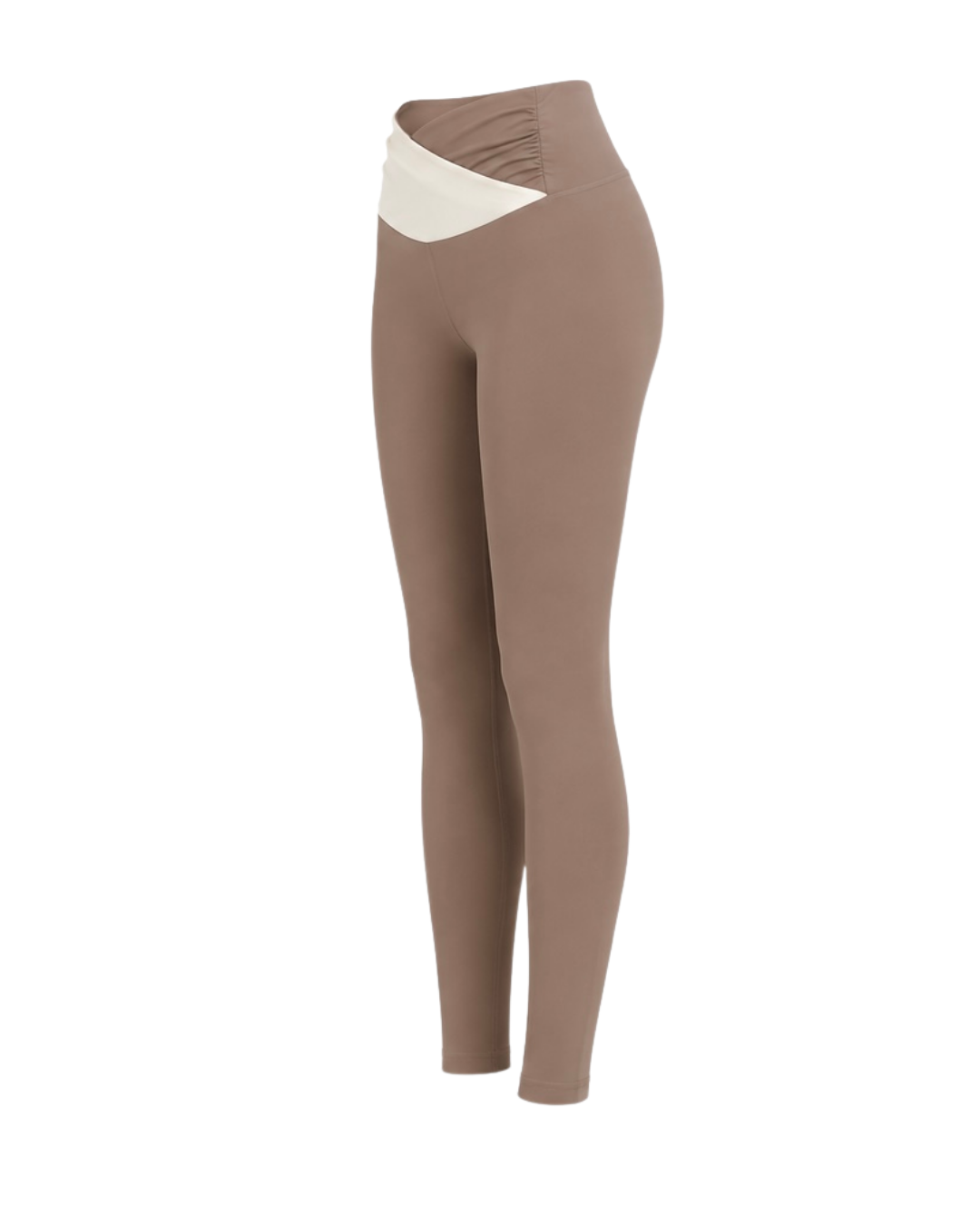 Swirl Legging - Hazelnut/Cream