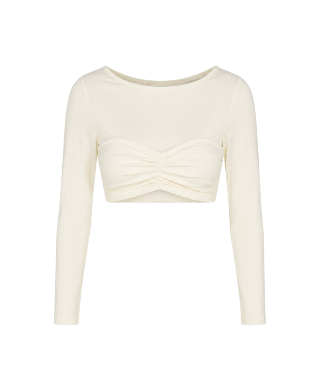 Twist Long Sleeves Top - Cream