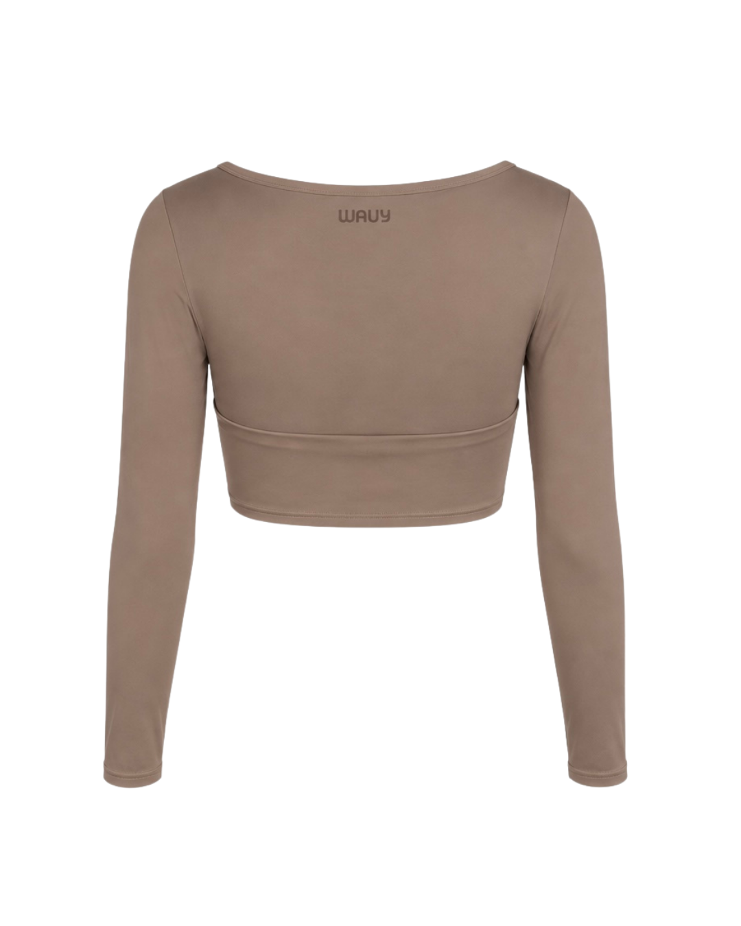Twist Long Sleeves Top - Hazelnut